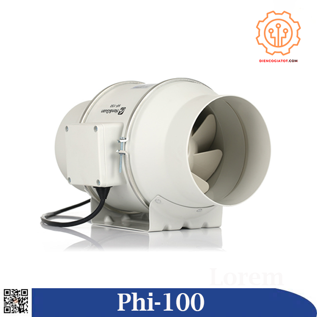 Quạt hút mùi nối ống gió HF-100